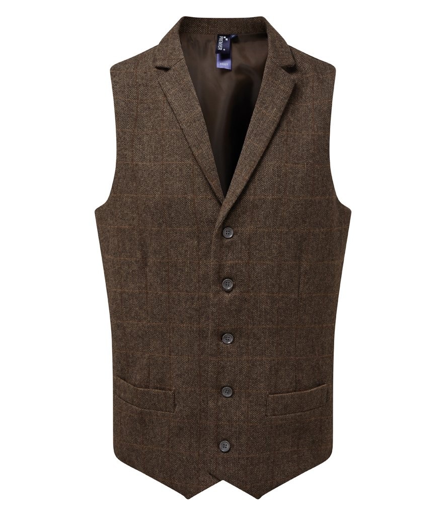 Men's Herringbone Waistcoat | Banksford.co.uk