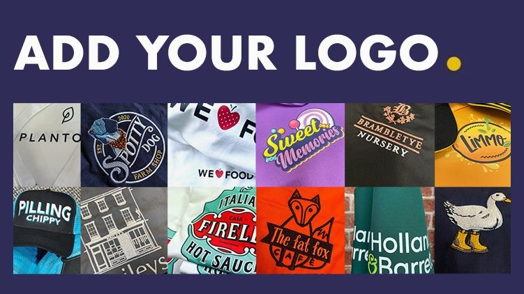 Add Your Company Logo - Embroidery or Printing