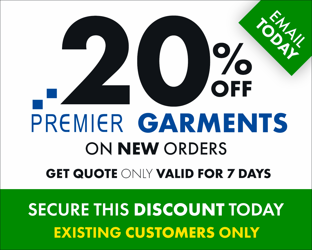 20% Off - Existing Customers